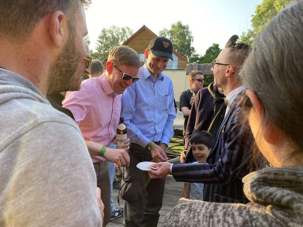 Tischzauberer Zaubershow Sylt für Kinder und Erwachsene